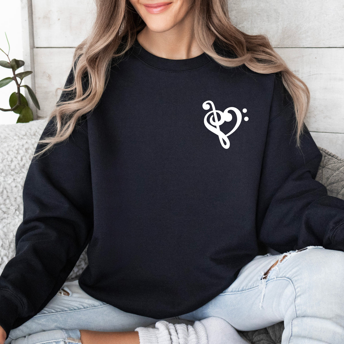Music Lover Crewneck Sweatshirt