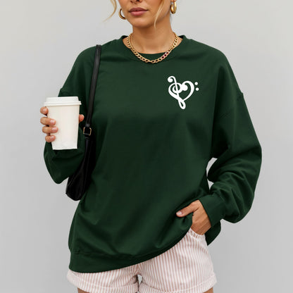 Music Lover Crewneck Sweatshirt