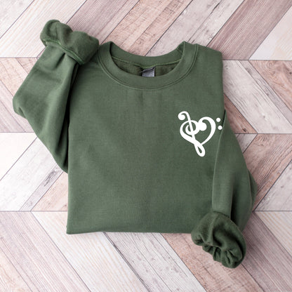 Music Lover Crewneck Sweatshirt