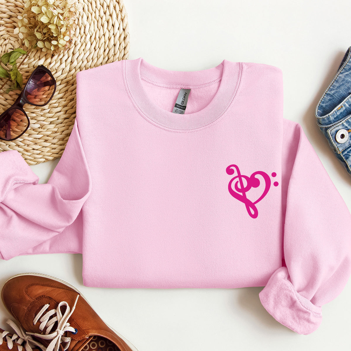 Music Lover Crewneck Sweatshirt