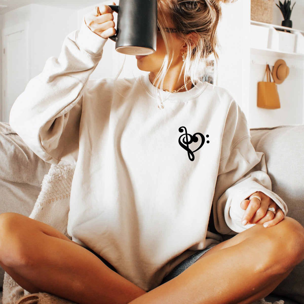 Music Lover Crewneck Sweatshirt
