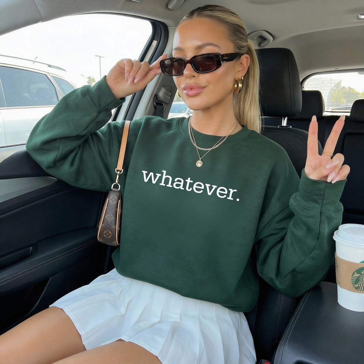 Whatever Crewneck Sweatshirt