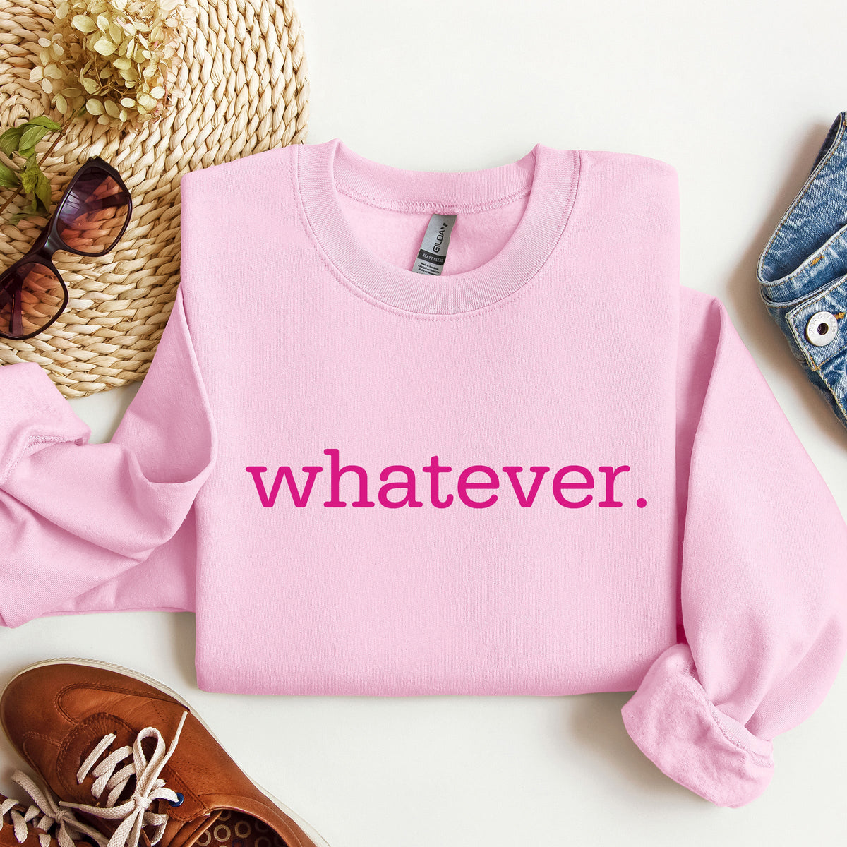 Whatever Crewneck Sweatshirt